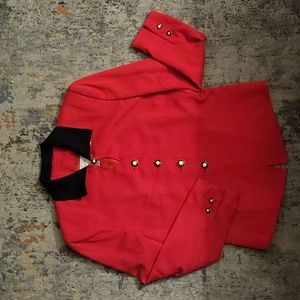 Jacqueline Ferror size 4p button down blazer